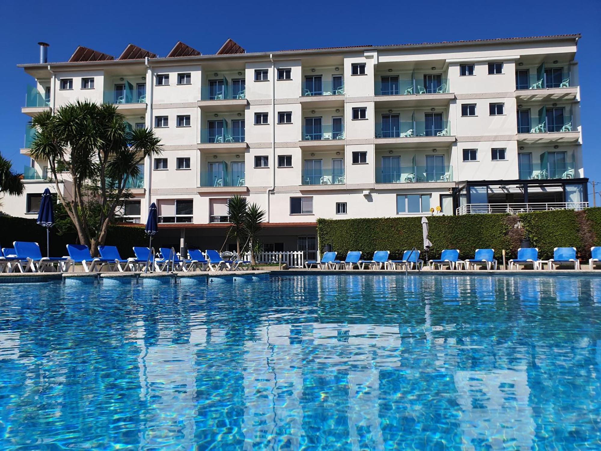 Hotel Troncoso Sanxenxo Exteriör bild